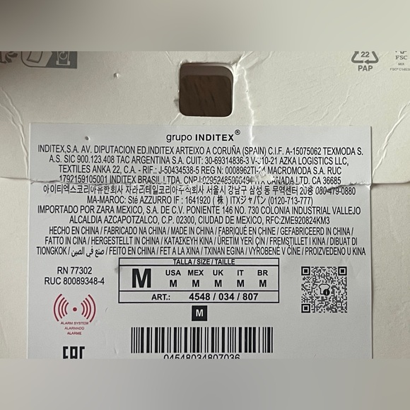 NWT Zara Rhinestone Lobster Earrings in Anthracite Gray / Black & Gold STUNNING - Picture 8 of 9